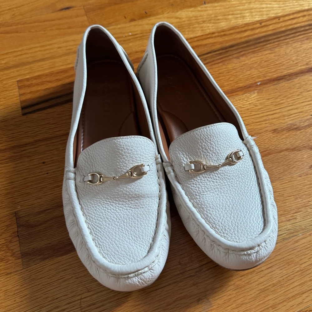 Coach off-White Loafers